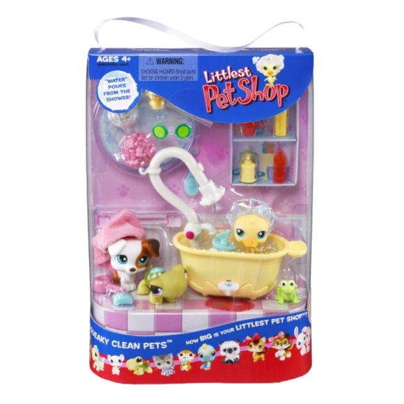 littlest pet shop # 151 white & brown jack russell terrier puppy dog blue eyes - Picture 7 of 7